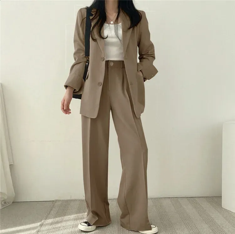 Woman Blazer Jacket Long Pants Trousers Women Set From 25,22