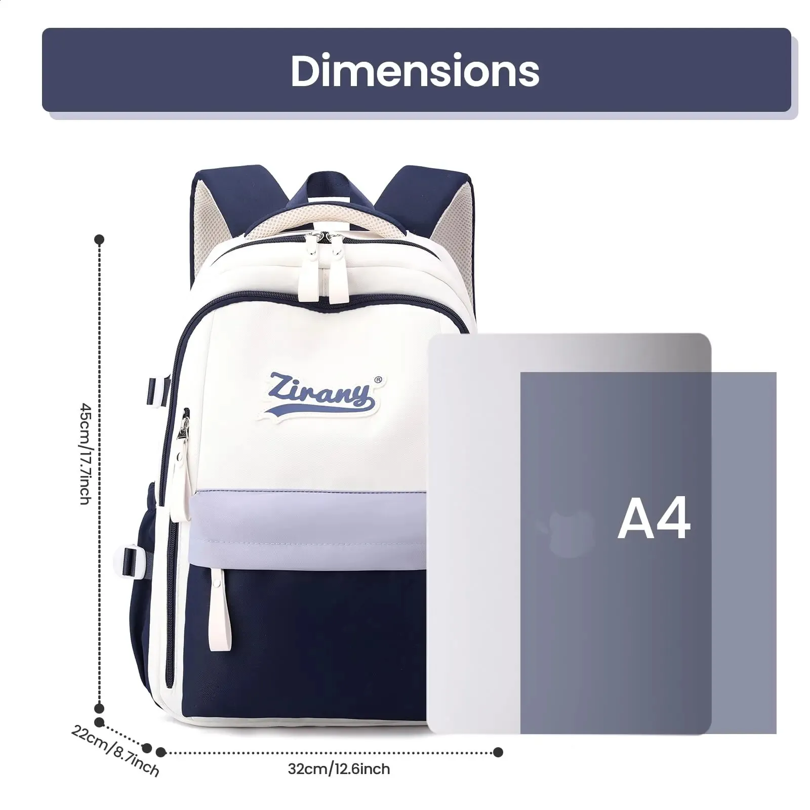 Teen Girls School Backpack 2024 Large Schoolbag Travel Daypack For Teen Girls Age 9 16 Nylon Bookbag With USB Charging Port Fits 15.6 Inch Laptop Black From Bitystore 33.91 DHgate.Com