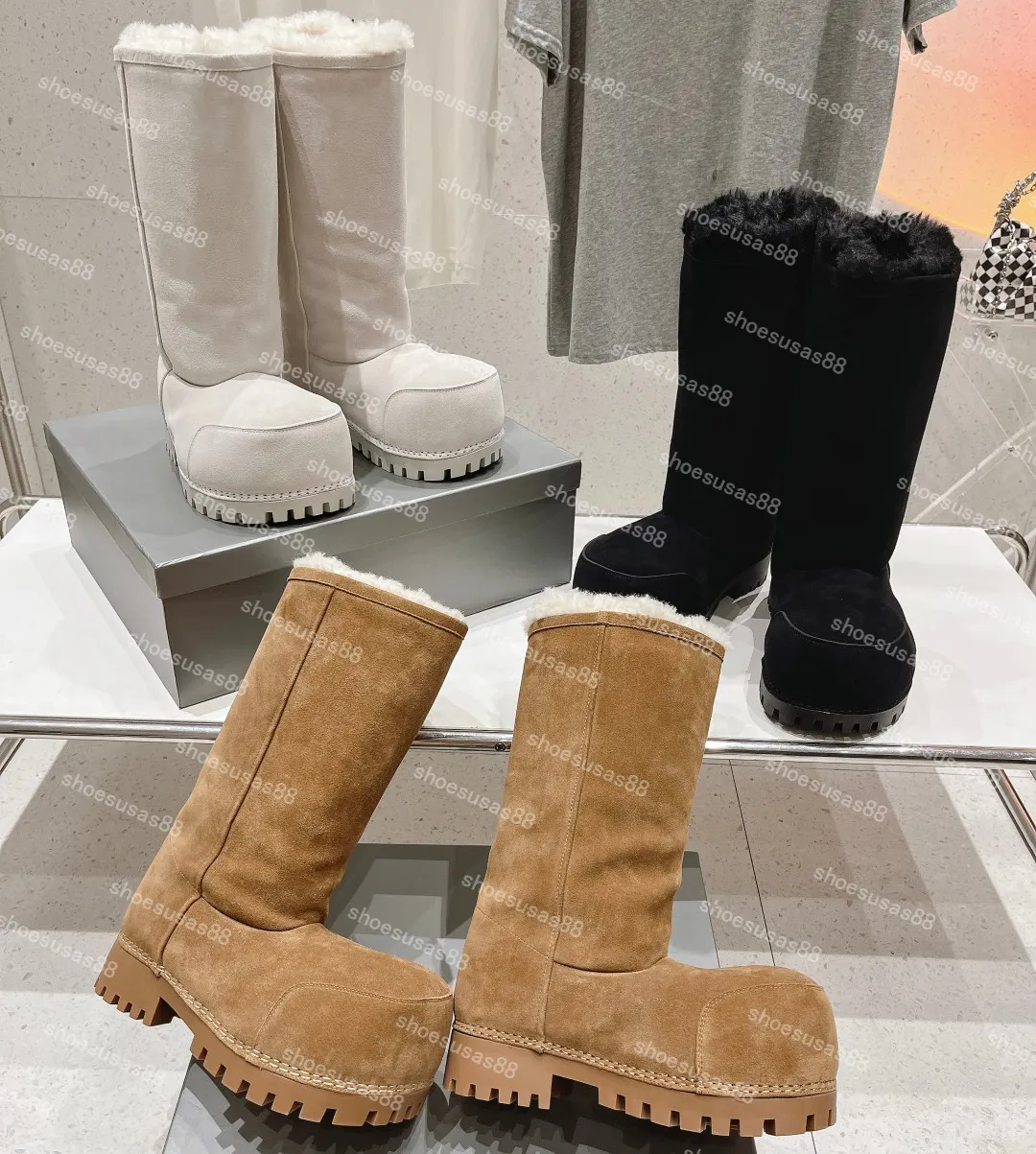 Designer snow boots ladies outlet