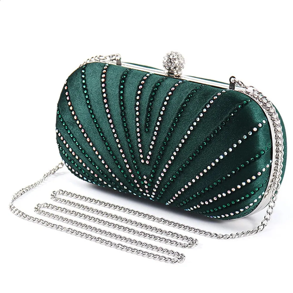 Wedding Party Purse Elegant Evening Shoulder Bag With Buckle All