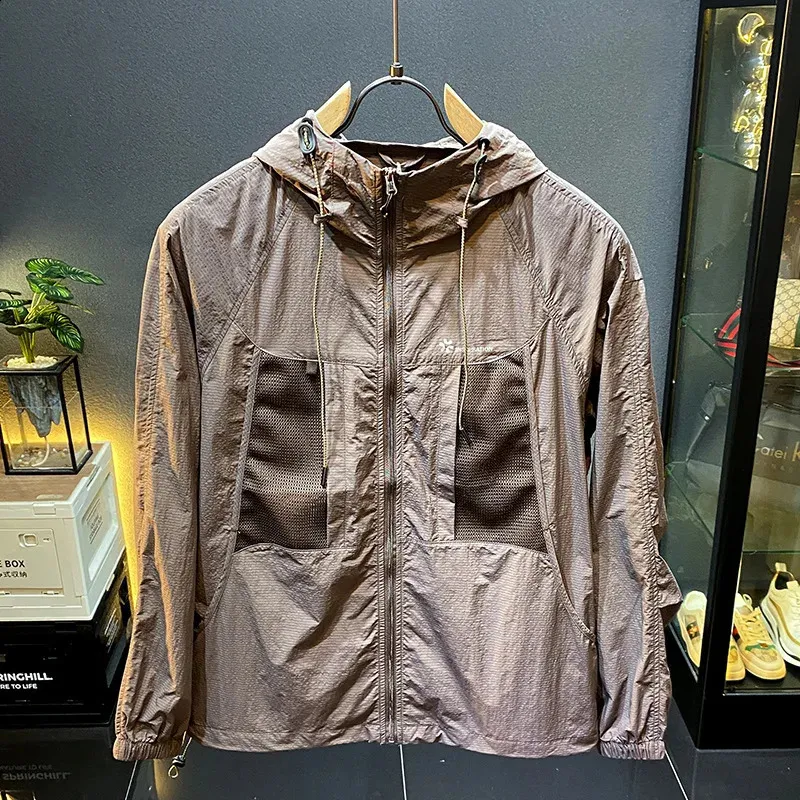 Fishing Sun Hoodie UV Protection Outdoor Jacket, Lightweight