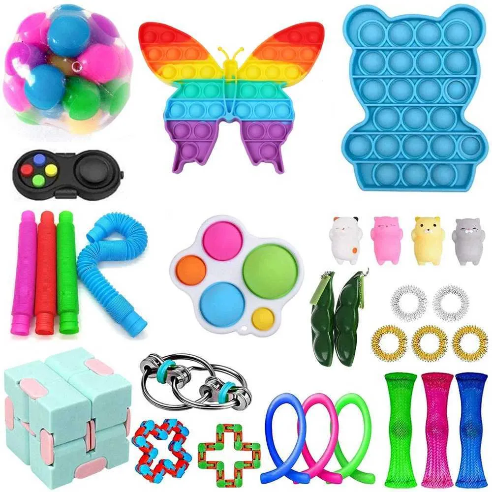 18 Tubos Sensoriales Con Canica Para Aliviar El Estrés En Niños Y Adultos - Juguetes Antiestrés Para Autismo, TDAH Y Ansiedad, Incluye 8 Colores