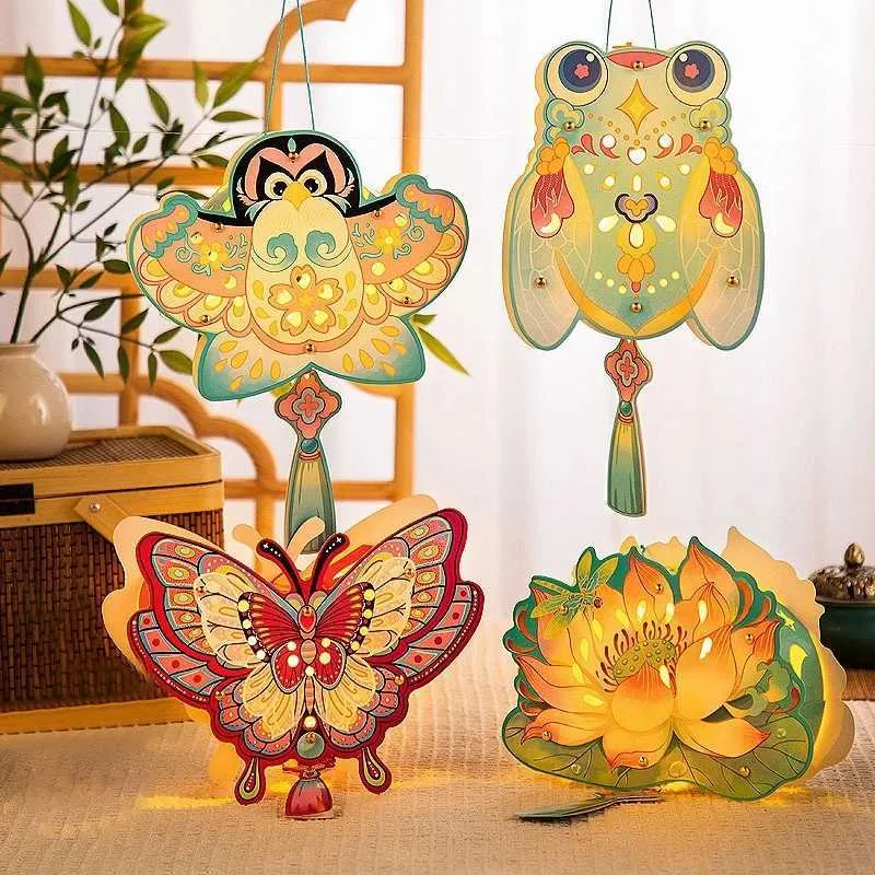 DIY Mid-Autumn Festival Lantern Kit: Handmade Chinese Lamp Decoration ...