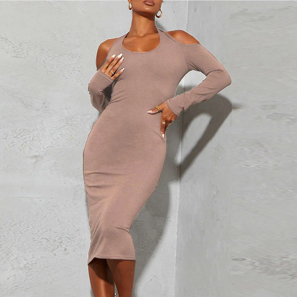 Elegant Women's Bodycon Dress - Sexy Solid Color, Sleeveless Round Neck, Long One-Step Evening Party Dress - Buy Now! from Dhgate Stage Wear - price 30.38 Elegant Women's Bodycon Dress - Sexy Solid Color, Sleeveless Round Neck, Long One-Step Evening Party Dress - Buy Now! from Dhgate Stage Wear - price 30.38