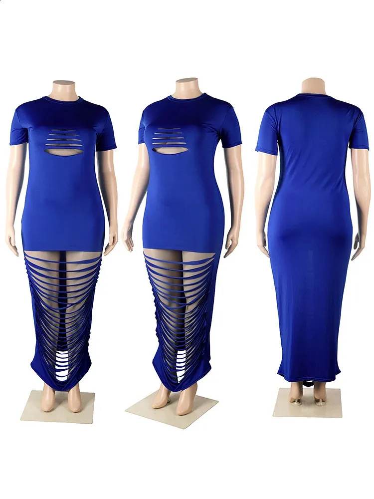 Plus Size Hollow Out Floor-Length Velvet Bodycon Dress for Women with  Ruffled Collar and Flare Sleeves from Dhgate Plus size Dresses - price 63.45