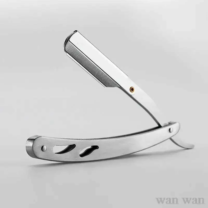Premium Manual Shaver & Beard Trimmer Combo - Golden Stainless Steel ...