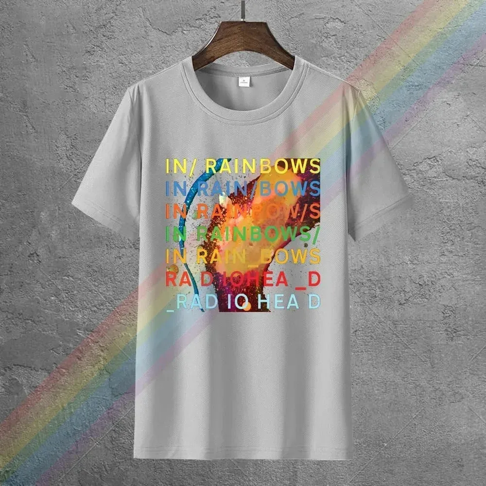 Radiohead In Rainbows Tour Tshirt　白　XS Radiohead - In Rainbows 2007 era white tour t-shirt | Depop