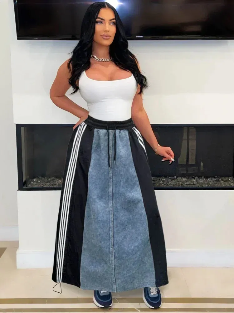 新品タグ付き　FULL LENGTH COLOR DENIM SKIRT FULL LENGTH COLOR DENIM SKIRT（デニムスカート）｜Ameri