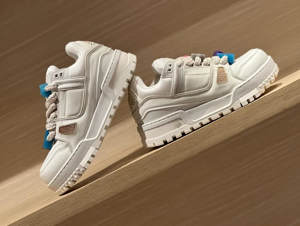 Extra Large Size US13.5 Custom Made Large Shoes Size Fat Trainers Sneakers Men Shoes Chaussure Running Shoes Platform Sneaker Trainer Maxi Sneaker Beige Color From Newkamatiti 164.63 DHgate.Com