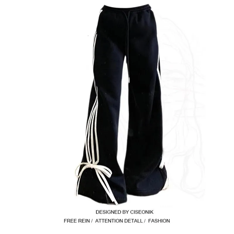 Striped Wide Leg Pants: Y2K Style, 90s Sweatpants Vibe Shop Now