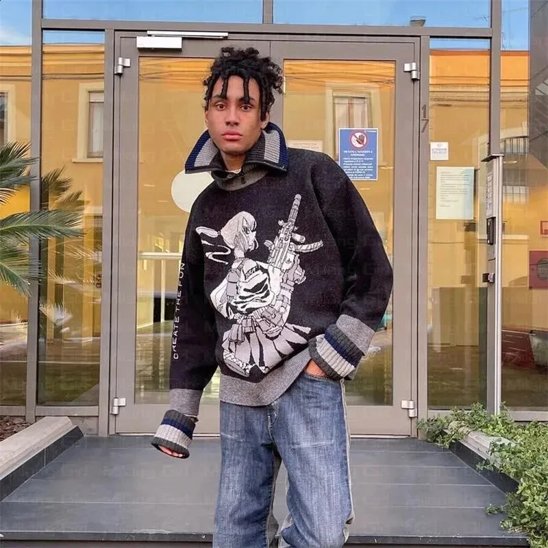 Baggy Clothes How To Wear Oversized Sweaters Men Oversized Black