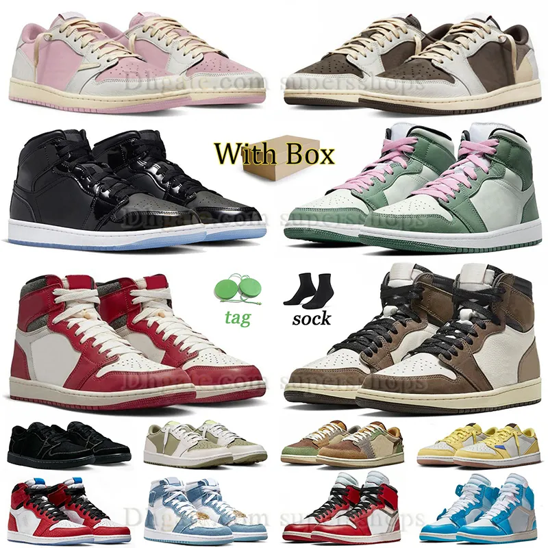 Nike Air Jordan 1 Low Jumpman With Box High OG Chicago Palomino J Golf Olive Jordans. Jordans1s 1s Spiderverse Mid Fierce Pink J1 Zion Shoes Mens Womens 1 480 DHgate