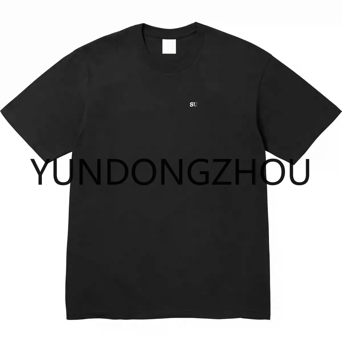 Summer New Men's High Quality Patchwork Breathable Cotton Short Sleeve Tops (TM8)(F8) main image 1