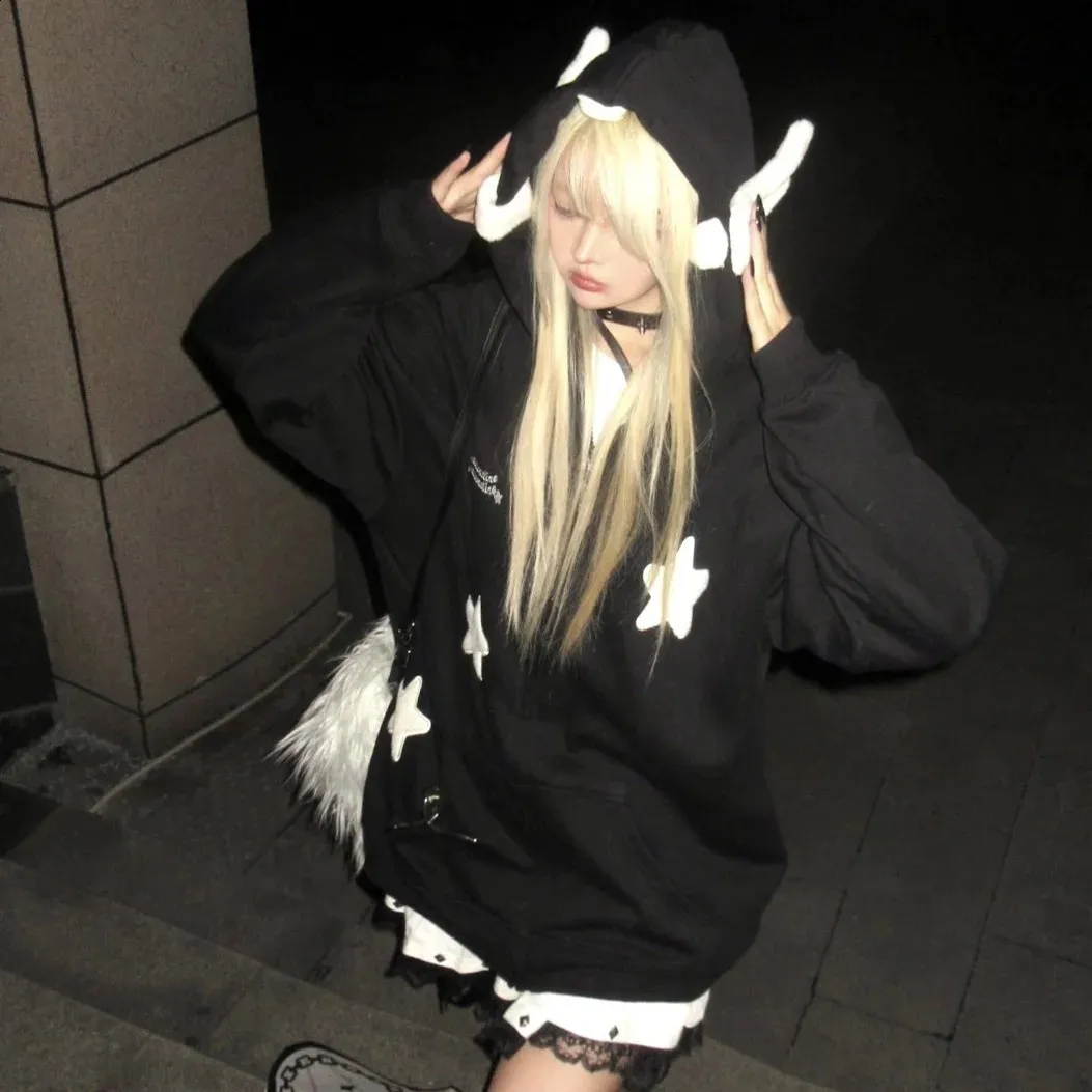 AETABP Cat Kawaii Clothes Teen Girls Y2k Hoodie Sweatshirt AETABP Cat Kawaii Clothes Teen Girls Y2k Hoodie Sweatshirt