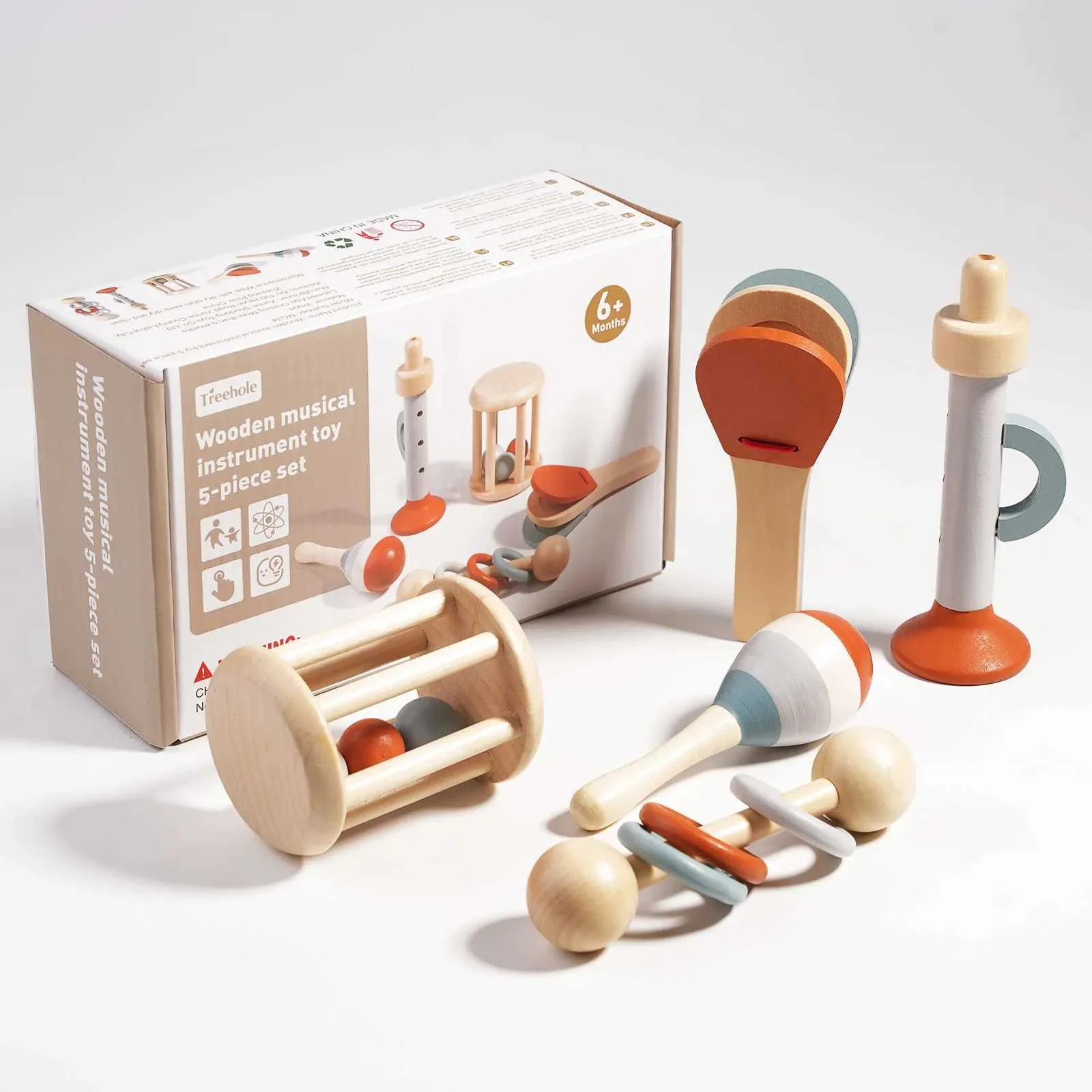 Drut Baby Musical Instruments Set Montessori Wooden... From Early ...