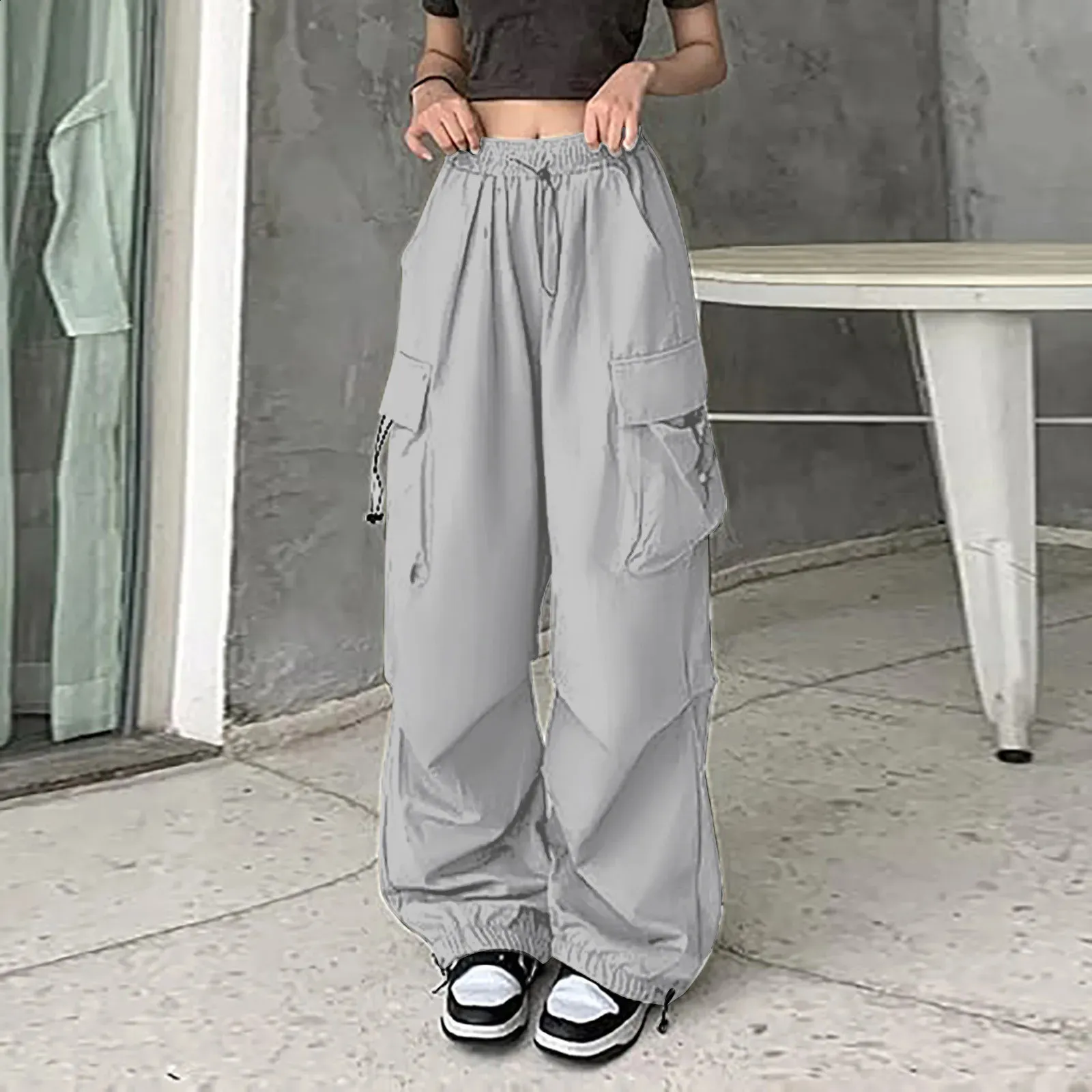 Baggy cargo pants for women for Women - Streetwear Hip Hop