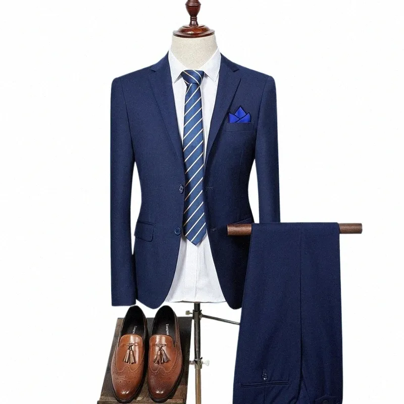 Suit Kohl's Navy Blue Dress Shoes House Of Cavani Caridi Slim