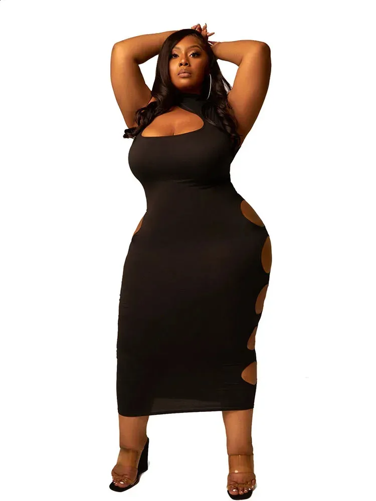 Plus Size Bodycon Midi Dress, Summer Club & Party Wear | DHgate Plus Size Bodycon Midi Dress, Summer Club & Party Wear | DHgate
