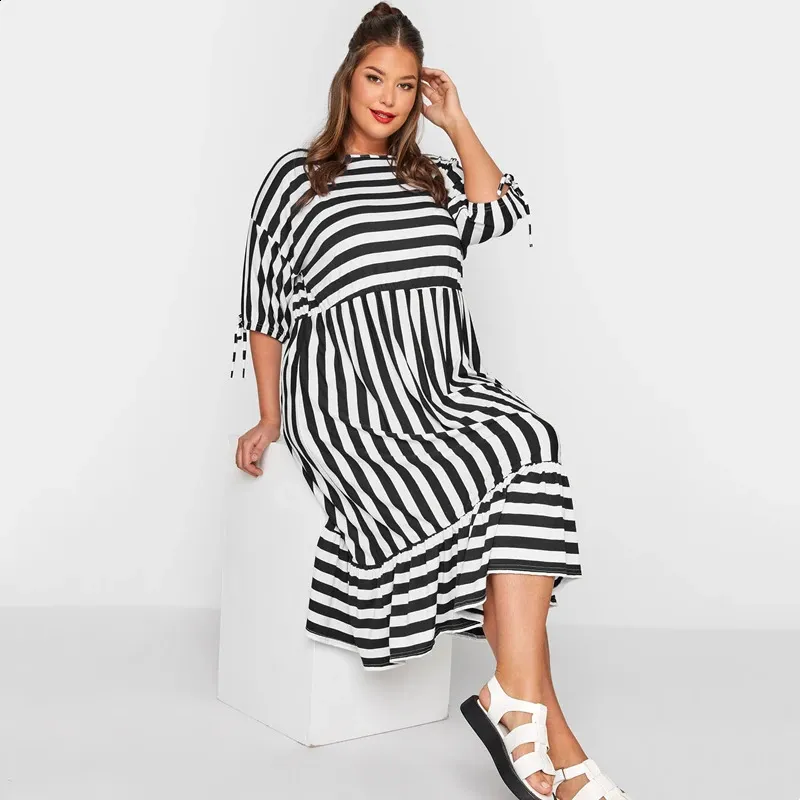 Plus Size Comfy Striped 3/4 Sleeve Casual Smock Dress for Women from Dhgate Plus size Dresses - price 70.26 Plus Size Comfy Striped 3/4 Sleeve Casual Smock Dress for Women from Dhgate Plus size Dresses - price 70.26