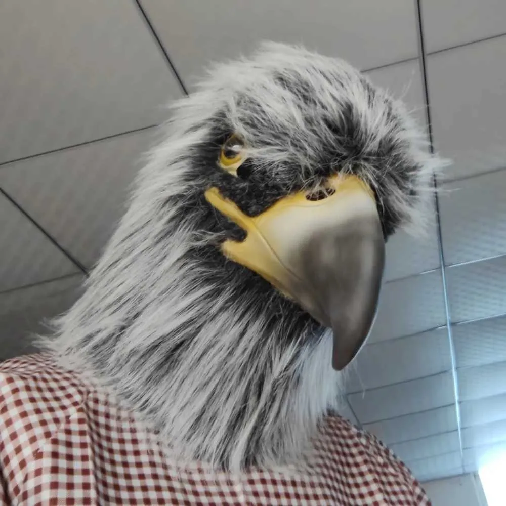 Novelty Eagle Mask Realistic Latex Bird Head Cover For Halloween Party,  Cosplay, And Animal Dress Up From Hiphop777, $9.4 | DHgate.Com, image size:1000x1000