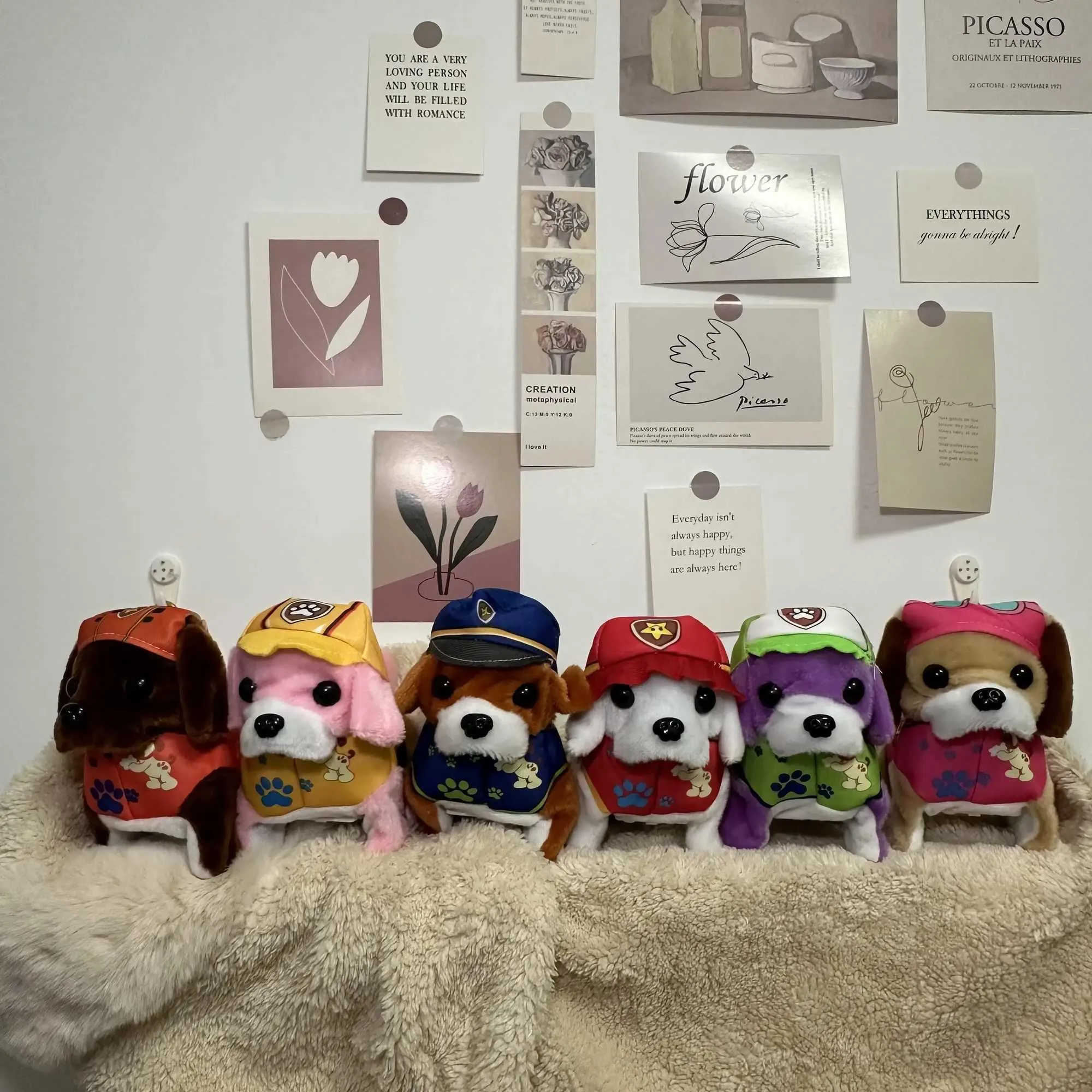 Interactive Walking Puppy: Electronic Stuffed Animal Dog Toy