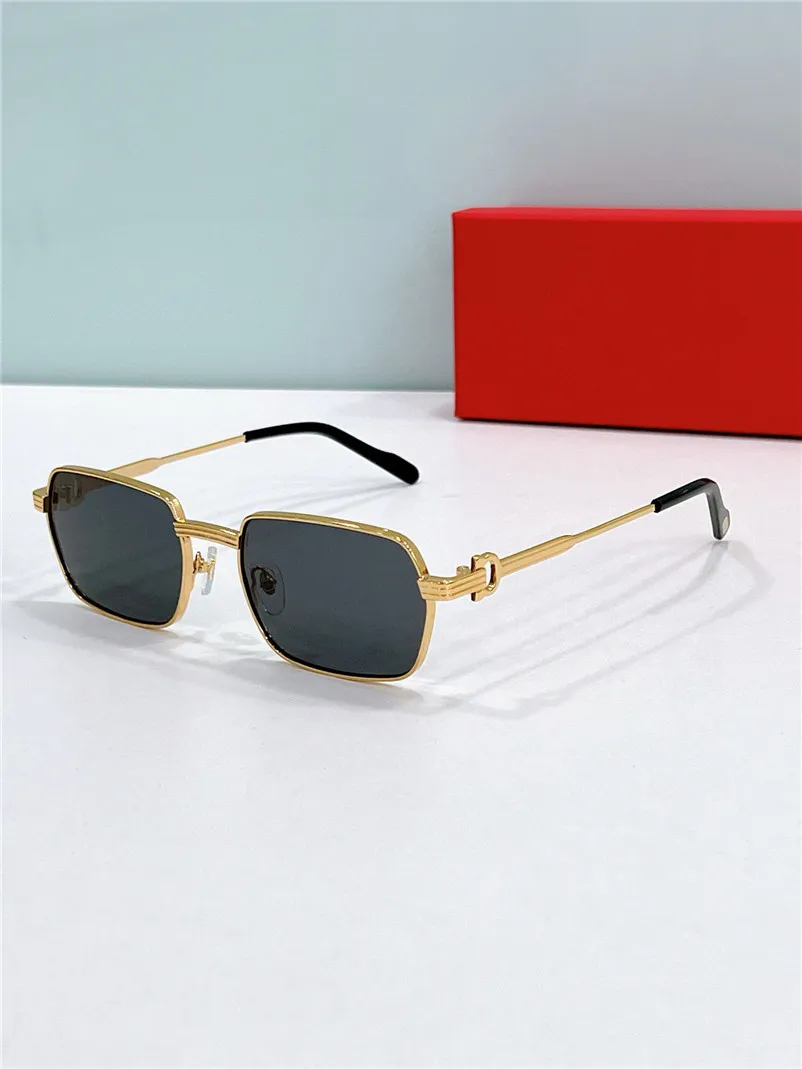 Square Metal Frame Sunglasses With UV400 Protection ... From  display picture 3