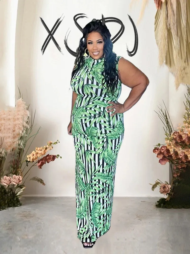 Plus Size Sexy Summer Dress Sleeveless Long Slit High Waist Elegant Maxi Dress For Women From Mysticastore 27.44 DHgate.Com
