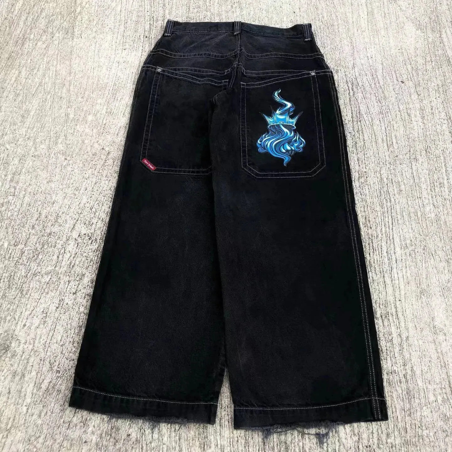 Y2K Denim Shorts & Baggy Jeans - 2000s Retro Style Jorts for