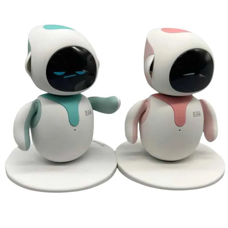 あお Eilik インタラクティブロボット 青 ピンク Amazon.com: ENERGIZE LAB Eilik Pink - Touch Interactive Toys