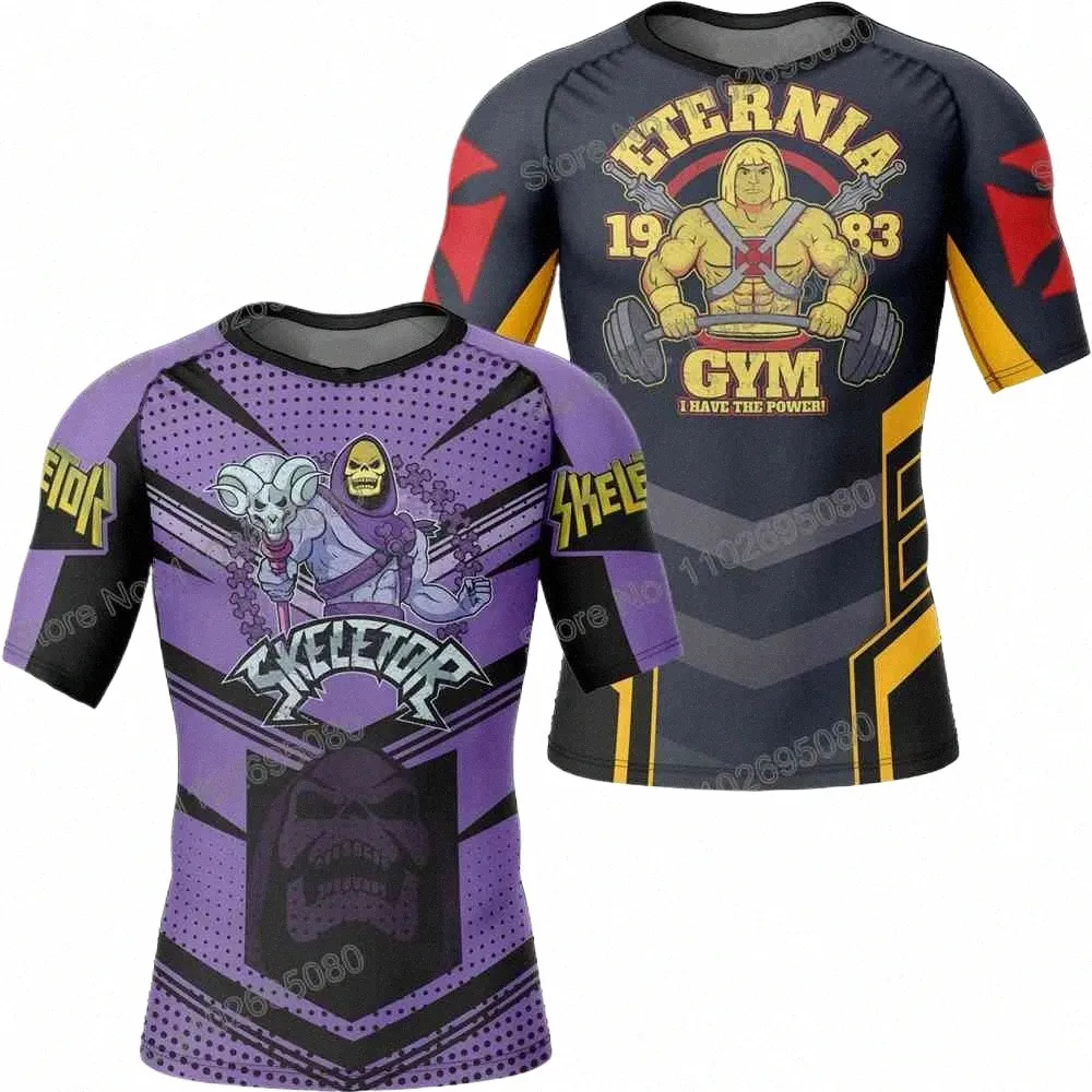 Skeletor gym shirt deals