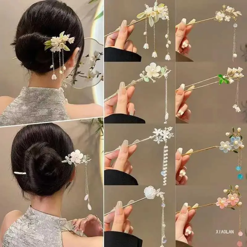 ●SINOON● 25SS Gathered Petals Hairpin S74767095ac0645dca8029606086ce