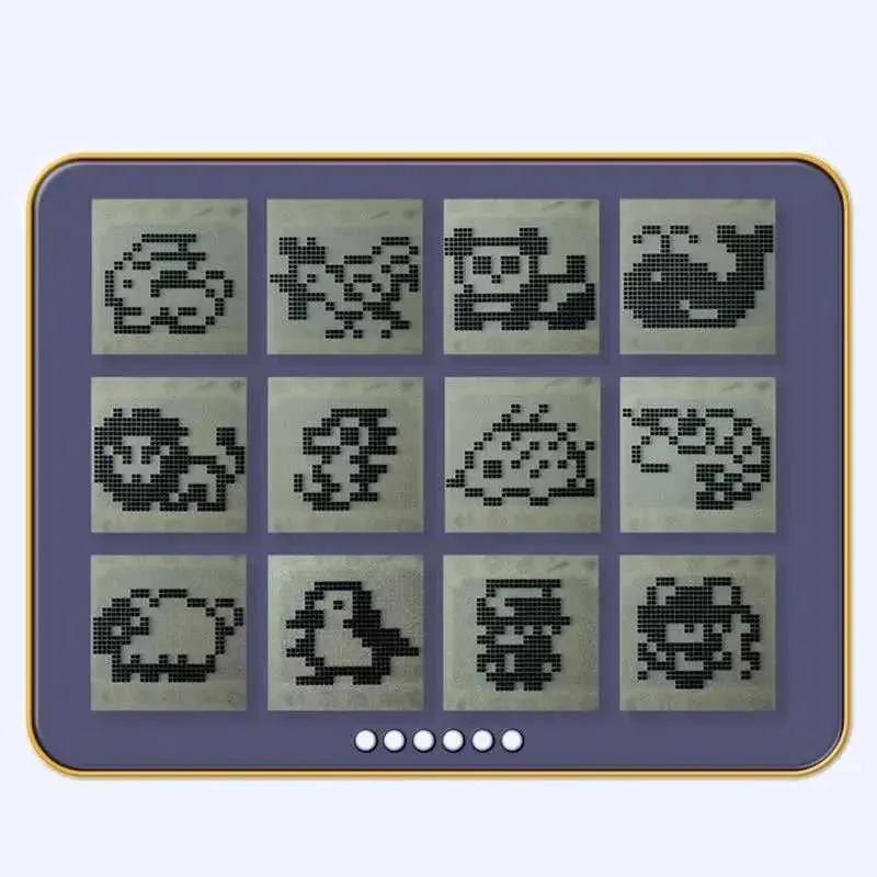 Virtual Pet Game - Pixelated Electronic Animals for Kids, Original