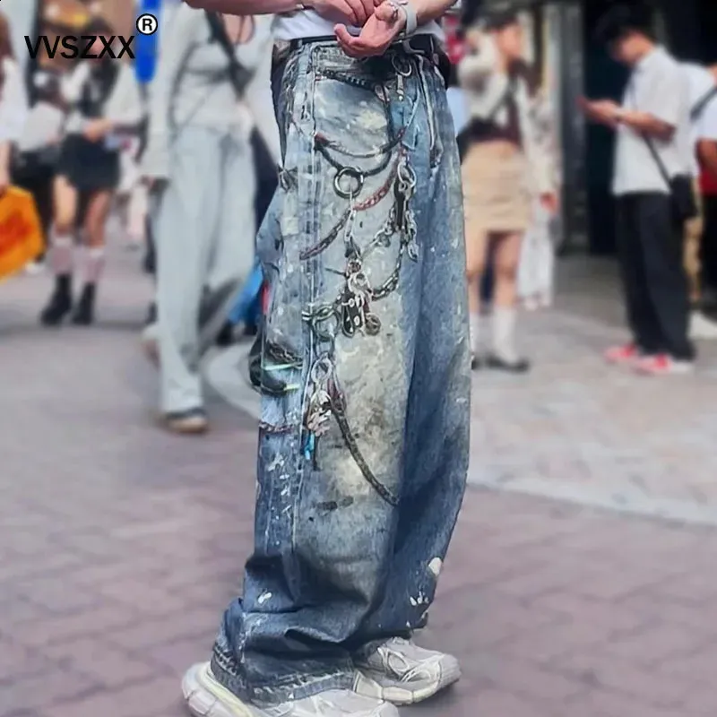 【Lサイズ】STINGWATER Painted Chain Jeans Stingwater Painted Chain Jeans – stingwater