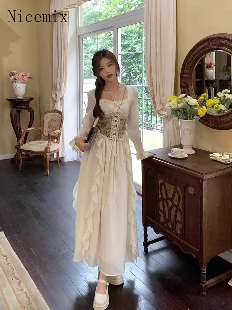 chinese dress ladies Polina Ivanova Atelier | Sarah in French corded lace main image 1