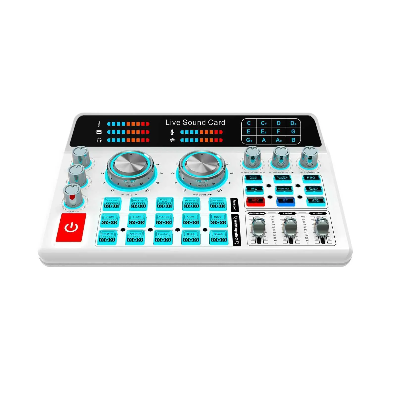 【引退品】Live Sound Card ボイスチェンジャー ブラック Amazon.co.jp: ボイスチェンジャーK9 Sound card 日本語説明書