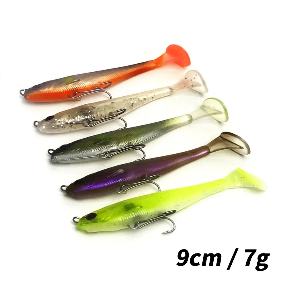 Soft Fishing Lure Set: Paddle Tail Swimbaits For Bass, Trout, And