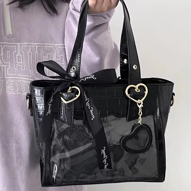 Y2k Heart Crossbody tote bags for women for Women