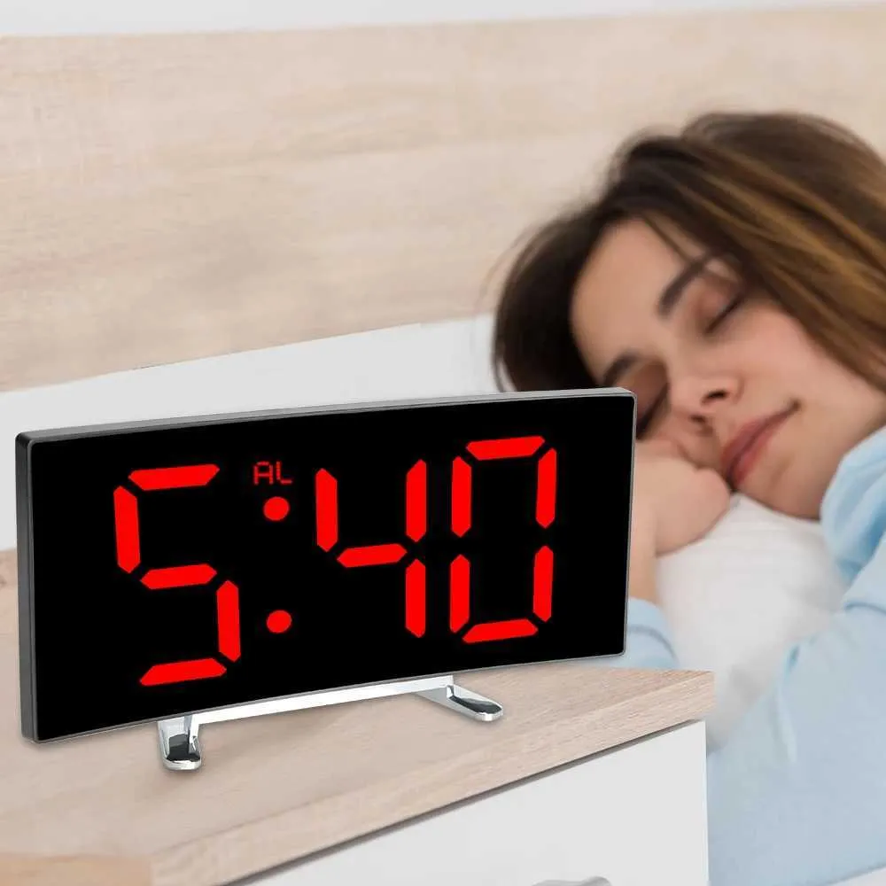 7 Inch LED Digital Alarm Clock Large Number Table... From Madly_in_love ...