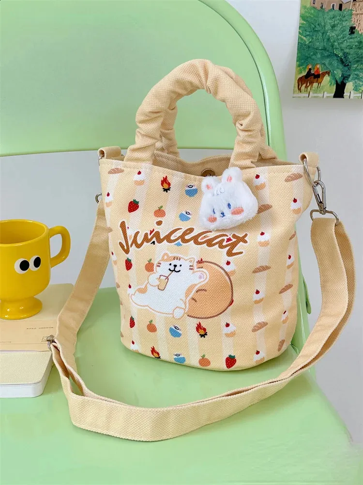Kawaii Backpacks Cute Cartoon Rabbit Print Shoulder Bag