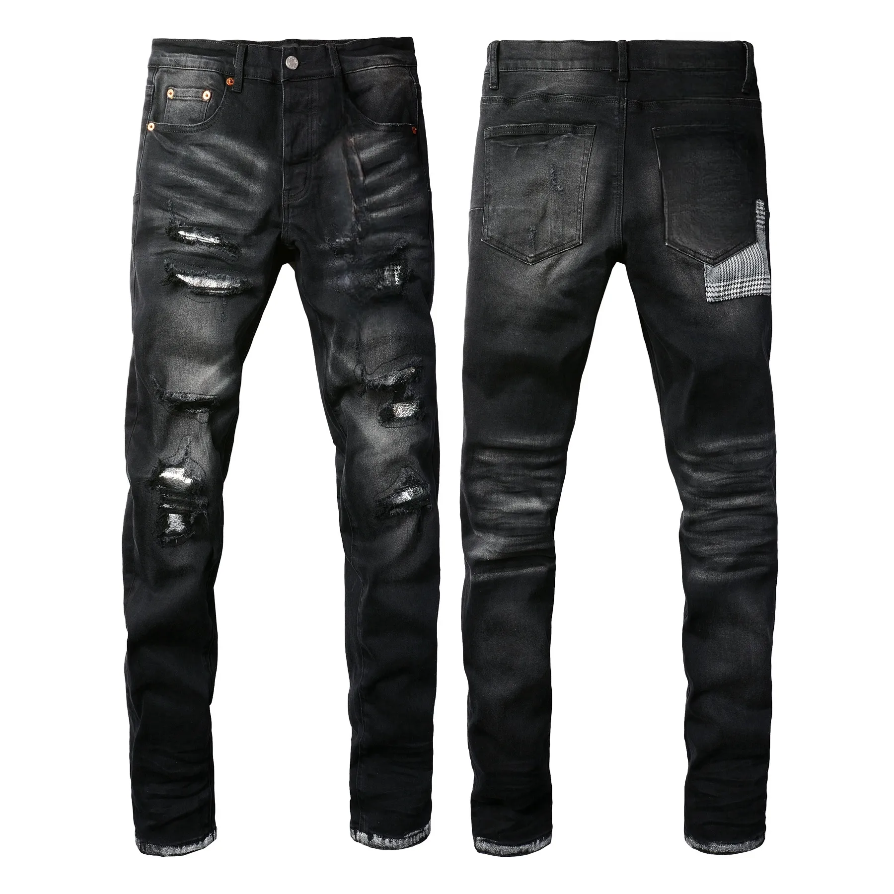 High Quality Designer Ksubi Topman Jeans For Men Grey