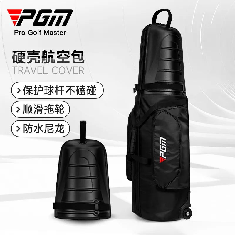 H Series Golf Travel Bag: Durable ABS Hard Shell Top, Water