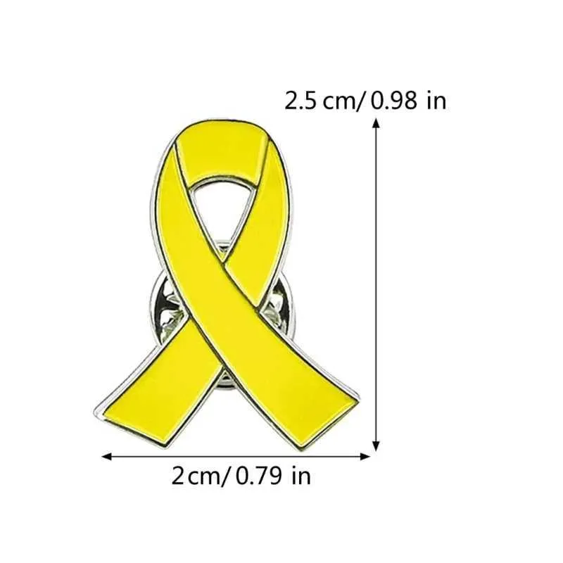 Broche En Émail Fermoir À Ruban Accessoires: Épingles De Ruban De Conscience Jaune, Décoration Polyvalente, Léger Pour Une Utilisation Quotidienne Du 4,27 € | DHgate