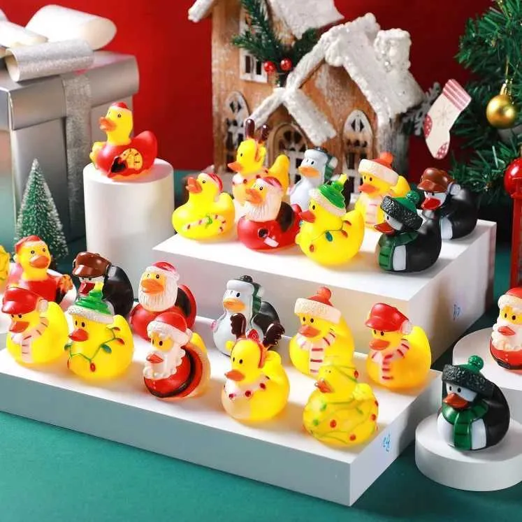 Calendrier de l'Avent - Canard en Caoutchouc - 2023 - 24 Canards