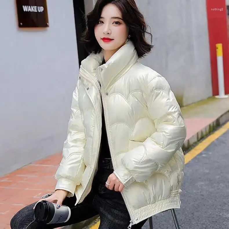 White Puffer Women Short Puffer Coat Women's Short Down Jacket