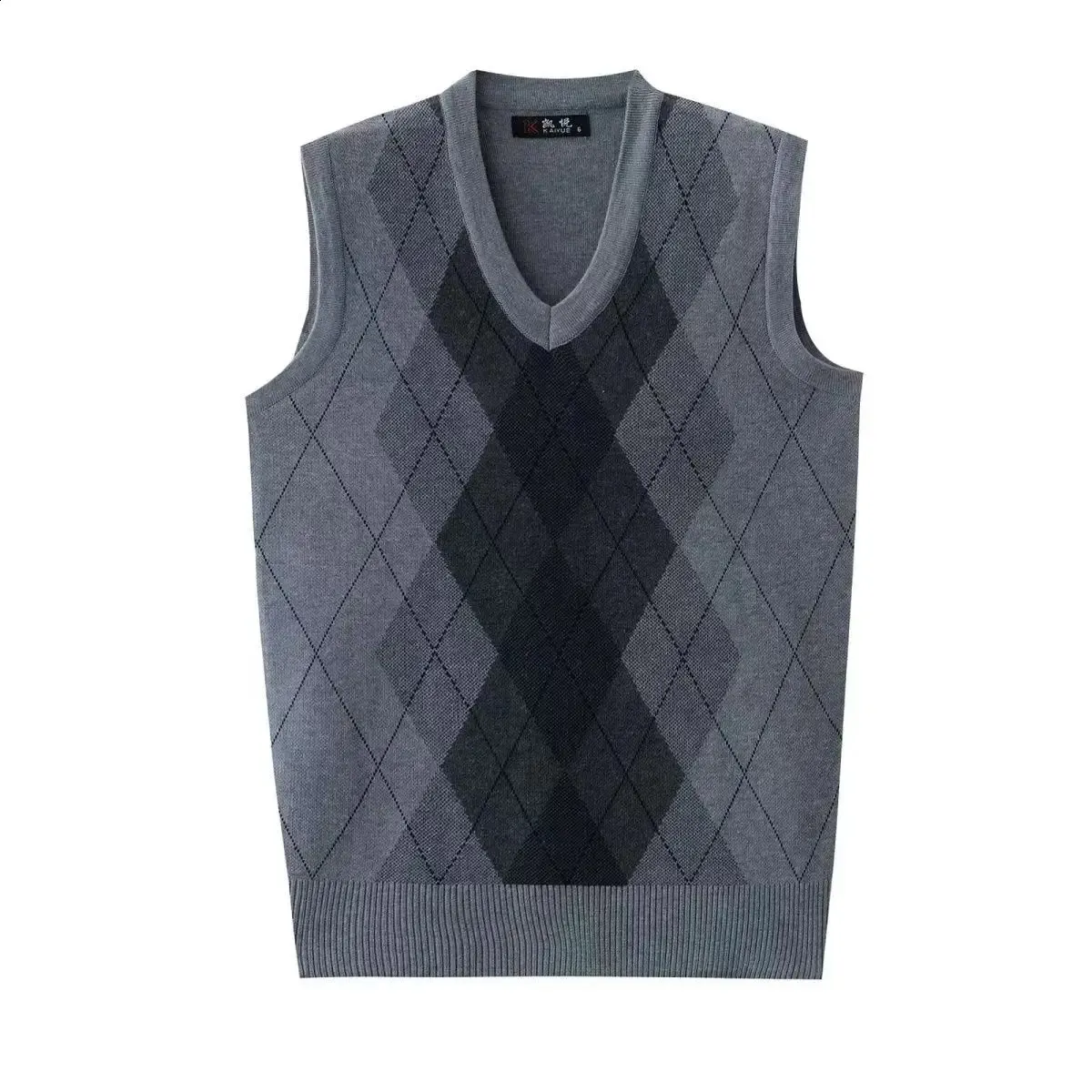 Mens Sweater Vest Men's Slim Fit V-Neck Sweater Vest Cable Knit