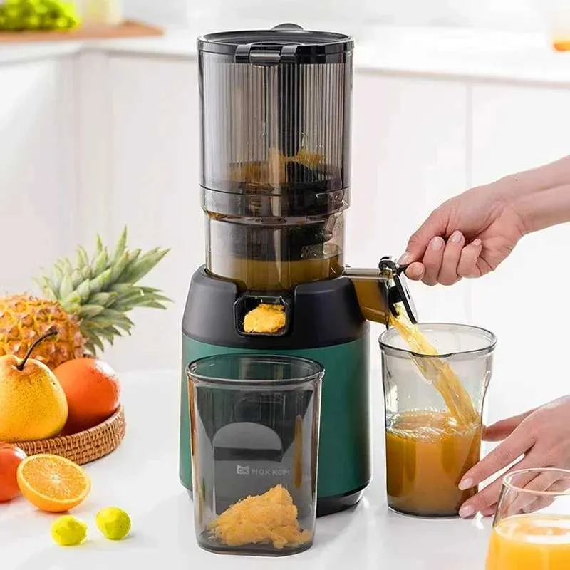 Press Juicer Borosil Juicer Best Juicer For Small Spaces Large Caliber Slow  Juicer: Electric Low Speed Fruit Extractor