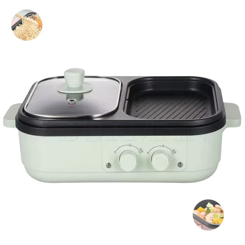 2 In 1 Electric Hot Pot BBQ Grill Multifunctional... From Burman, $75. ...