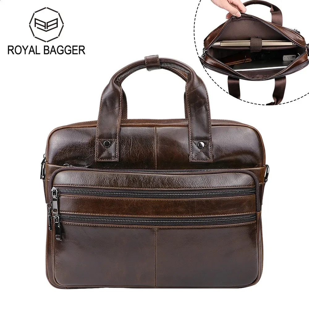 Premium Leather Inch Laptop Briefcase Modern Business Shoulder  Messenger Bag, Shop Now!