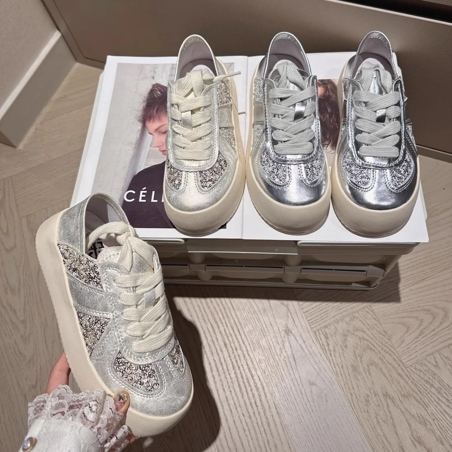 Free step ladies lace up shoes sale