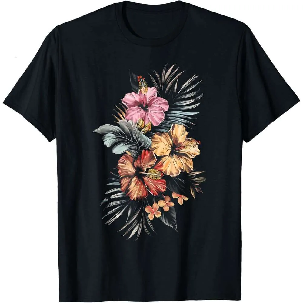 Save Big on Bulk Hibiscus T Shirt Mens Designer Floral Shirts Lightweight  Tropical Print Tee, Exotic Plant Graphic T Shirt For Casual Wear, Short
